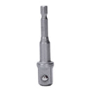 Impact Socket Adapter And Magnetic Bit Holder,4-Piece Set 1/4-Inch Hex Shan