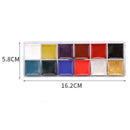 12 Color Face Body Art Painting Body Paint Oil Painting Tattoo Makeup Cosme I3I2
