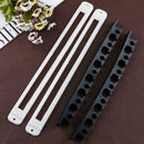 1 Pair Wall Mounted Vertical 6-Rod Boat Rod Storage Rack Fishing Rod Holder