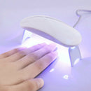 Portable Gel Dryer Mini UV LED Lamp USB Charging Polish Curing Machine Nail HOT