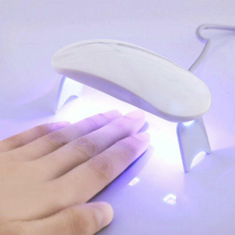 Portable Gel Dryer Mini UV LED Lamp USB Charging Polish Curing Machine Nail HOT