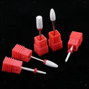 10x Nail Drill Bits for Acrylic Nails, Professional Ceramic 3/32" Nail Drill Bit