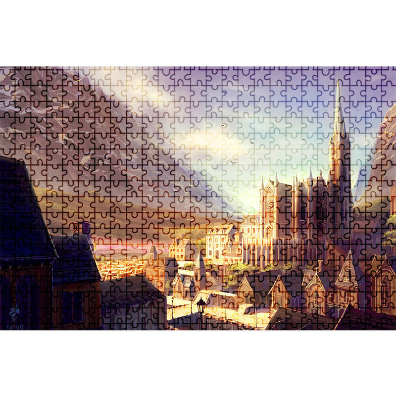 1000pcs DIY Paper Jigsaw Lost City Puzzle Toys Room Decoration Picture Gift