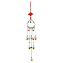 Lucky Elephant Wind Chimes Outdoor Windbell Copper Chinese Knot Beads Chris I9J6