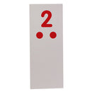 Baby Kids Montessori Mathematics 1-10 Numbers Card Chips Counting Toys Gift