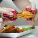 Mini Clip Food Toast Tongs Pastry Clamp Utensil Hand Shape Tools Cooking Ki I6Q8