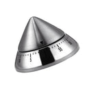 Stainless Steel 60min Clock Kitchen Tine Bake Timer UFO Mechanical Reminder