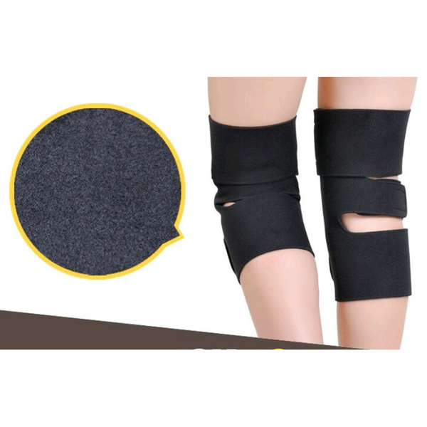 Self Heating Knee Pads Magnetic Therapy Tourmaline Elbow Wrist Belt 1Pair Brace