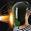 Flip Front Welding Helmet Welder Lens Grinding Shield UV Radiation Face M JGQ