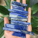 New Natural Lapis lazuli Quartz Crystal Blue Stone Point Specimen Healing Stone