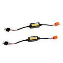 Set of 2 New H7 Headlight Anti Flicker Adapter Canceller Decoder