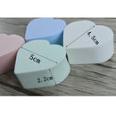 MeiNaiQi Sponge Puff Soft Face Cleansing Puff Facial Skin Care Heart Shape