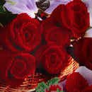 Rose Wine 5D DIY Diamond Painting Kit Cross Stitch Home Decor Craft Gifts