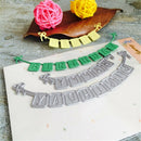 Novelty Scrapbooking Happy Birthday Bow Cutting Dies Craft Embossing Stencils OZ