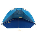 2 Persons Outdoor Beach Tent Shelter Summer Uv Protection Tent Sports Sunsh