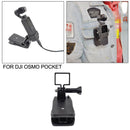 Expansion 1/4 inch Screw Adapter Bracket+Clip For DJI Osmo Pocket Gimbal Camera
