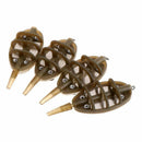 4Pcs/Set Method Feeder Carp Fishing Feeder For Fishing Combo Inline with Mo O6P8