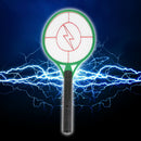 Electric Insect Pest Fly Mosquito Swatter Killer Rechargeable(Green)