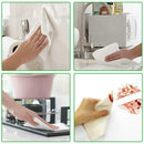 28*30CM Cloth Fiber 1 Eco-Friendly Roll Tea New Rag Dish Absorbent Bamboo Towel