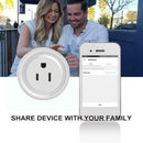 Smart Power Socket Wifi Switch Remote Control Timer Outlet Adapter Home Alexa