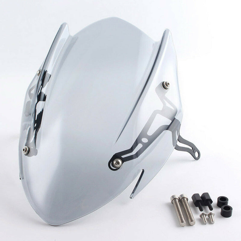 Transparent  Windshield Extension Air Deflector for Suzuki GSXR600 750 17-19