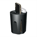 X9A 10W Wireless 4 in 1 Car Charger Cup with Dual USB Output for IPhoneXS/X