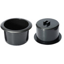 Recessed Black Boat Plastic Cup Drink Beverage Can Holder Marine Car RV New Tool