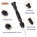 Hand Drill Set Precision Pin Vise With 25 Pieces Mini Twist Drill Bits For