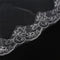 White Ivory Cathedral Length Lace Edge Bride Wedding Bridal Long  150CM B Gw