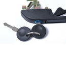 Black Front Right Side Exterior Door Handle Kits for VW Golf Jetta MK1 MK2