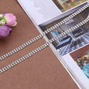 1yard 2row Diamond Rhinestone Wedding Chain DIY Necklace Bouquet