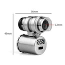 60X Magnifier Illuminated Jewelry Diamond Eye Loupe with UV & LED Light