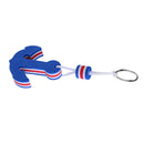 4x Water Sport Floating Keychain Kayak Buoyant Boat Yacht Key Ring Key Chain