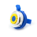 1Pcs bike bicycle bell ring round flower plastic metal sound alarmJBB ES