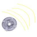 Alloy Head Metal Trimmer Head ,Brush Cutter Replacement Parts Bump Feed Hea K8M4