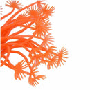 Artificial coral Orange Plastic Deco Aquarium 4cm