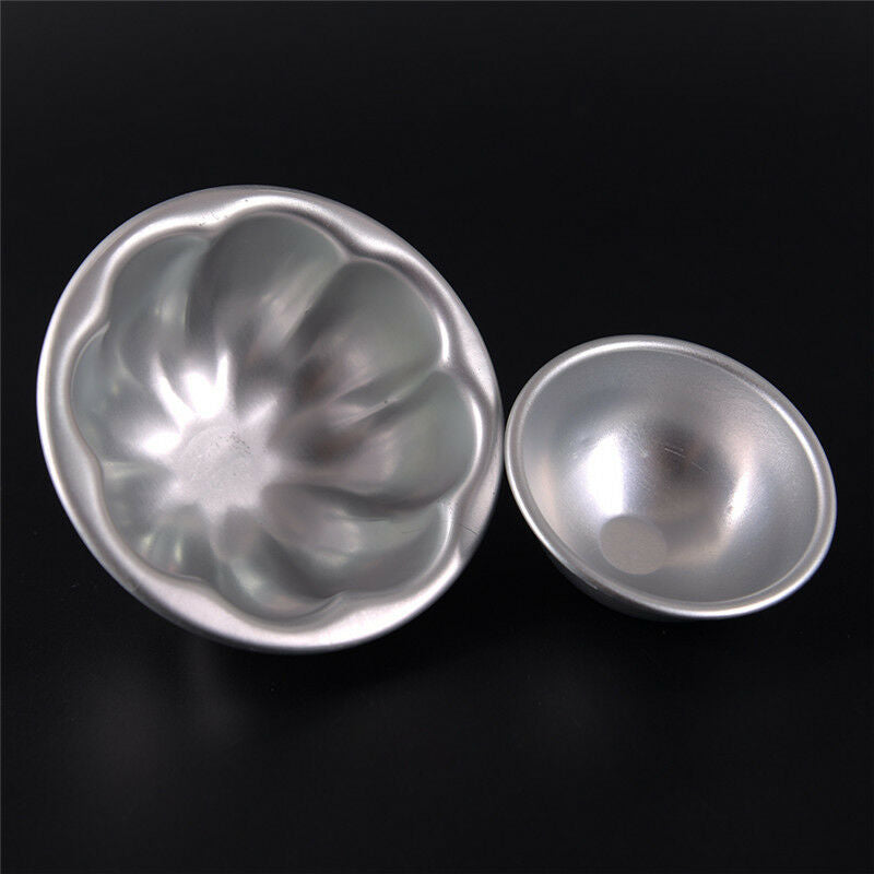 6pcs/3 set Bath Bombs Aluminum Alloy Bath Bomb Mold DIY Bathing Tool Accessor3cD