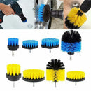 4Pcs 2/3.5/4/5 Inch Electric Drill Brush Bathroom Surfaces Tub, Tile and Gr