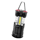 2x COB Camping Lantern Torch Tent Light LONG-LASTING Collapsible