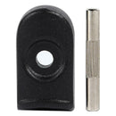 1pc Aluminum Alloy Reinforced Lock for M365 Electric Scooter (Black)