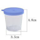 40ml Lab stool sample collection cup hard plastic urine test collectioncupboxU2