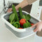 Multifunction Collapsible Cutting Board Drain Basket Basin 2019 Vegetable I9X0
