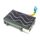 Armored box with dual fan cooling radiator kit for Raspberry Pi 3B+S Hn