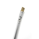 Metal Full-channel AM FM Radio Telescopic Antenna 63cm Length 4 LJ