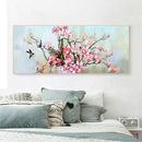 Diamond Painting Birds on Flower Tree Full Round Drill Wall Picture 80x30cm