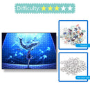 1000pcs Marine Whale Jigsaw DIY Paper Puzzle Picture Room Decoration Toys