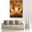 Religion God Hand Hold DIY Diamond Painting Embroidery Cross Stitch Kit