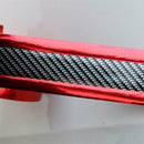 2.5M Red PVC Car Front Rear Bumper Edge Guard Strip Auto Exterior Accessories