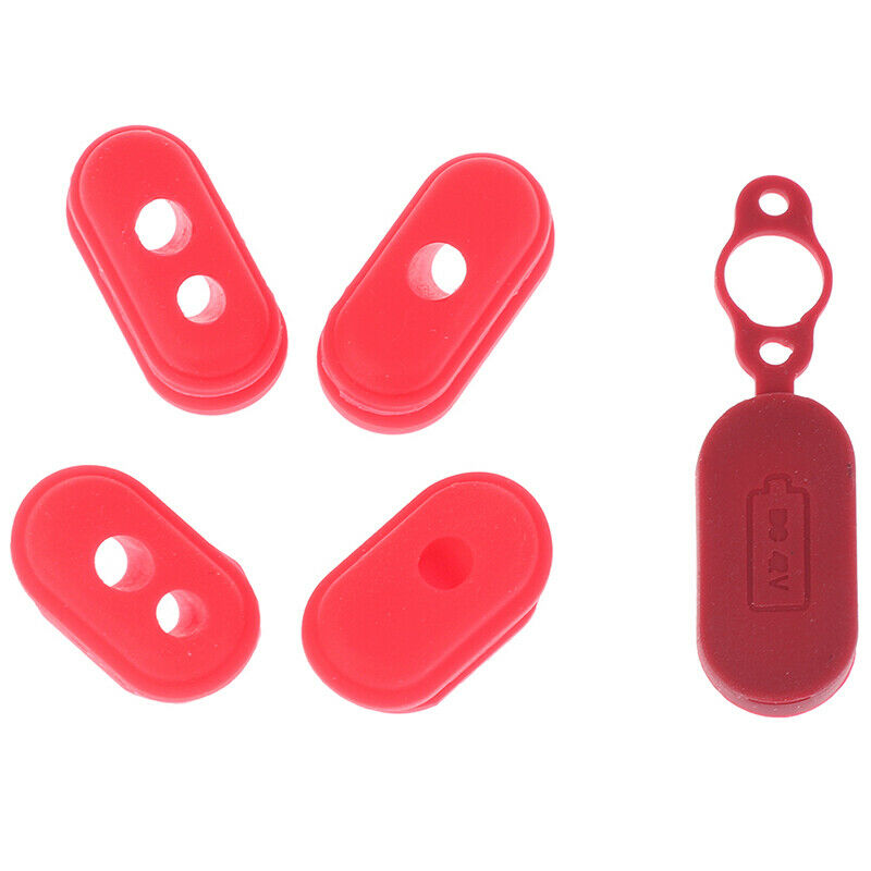 1 Set Scooter Rubber Charge Port Cover Rubber Plug For M365 Electric Scool JR