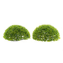 Round Artificial Faux Potted Home Decor Topiary Plants Ball Green 27cm